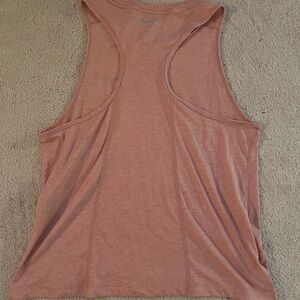 Pink Nike workout tank